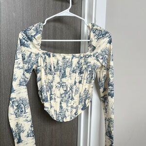 Fashion Nova Vintage Women's Corset Top